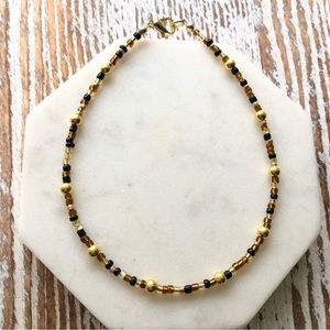 Wild One Seed Bead Anklet